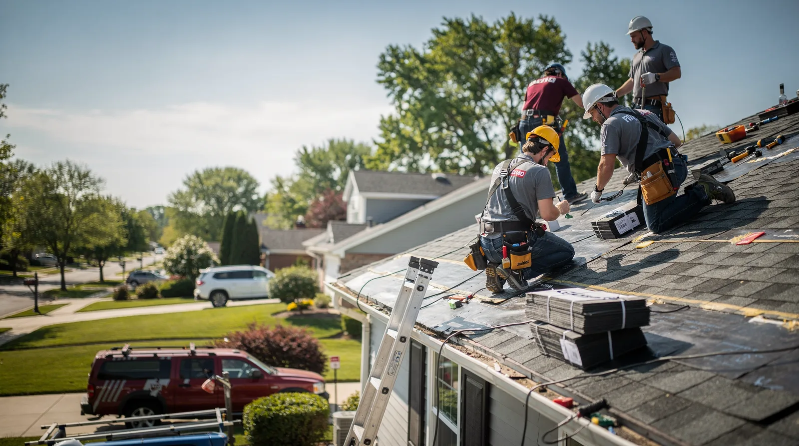 Roof Repair in Danforth, ME around you